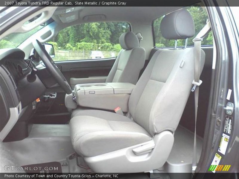  2007 Tundra TRD Regular Cab Graphite Gray Interior