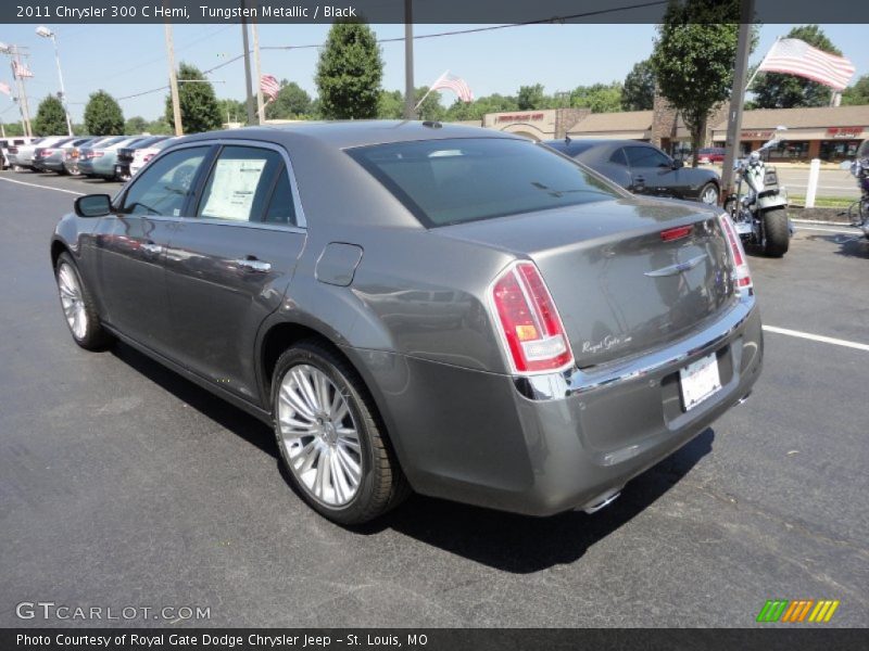 Tungsten Metallic / Black 2011 Chrysler 300 C Hemi