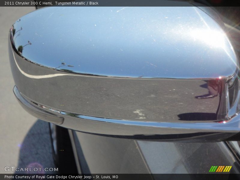 Tungsten Metallic / Black 2011 Chrysler 300 C Hemi