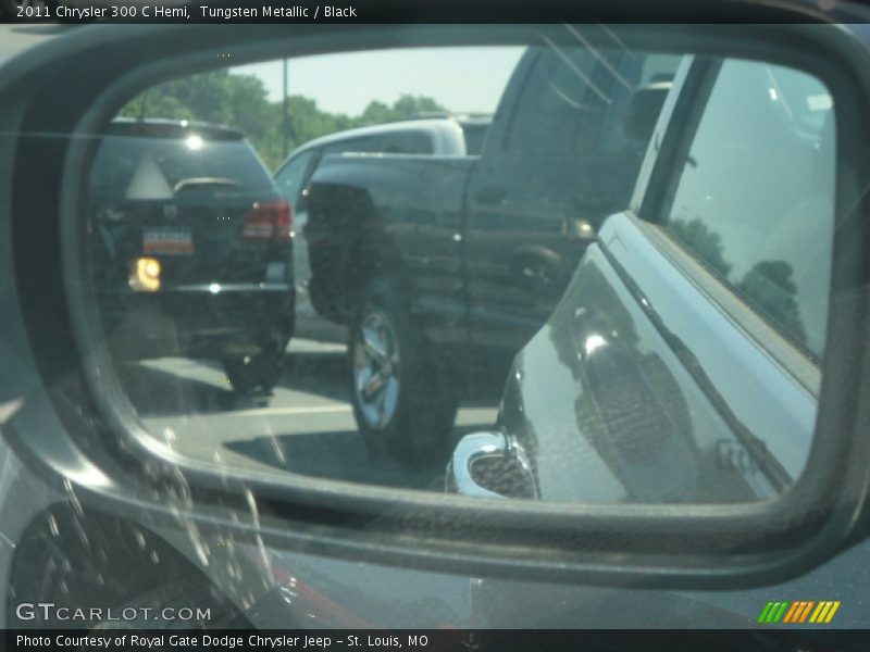 Tungsten Metallic / Black 2011 Chrysler 300 C Hemi