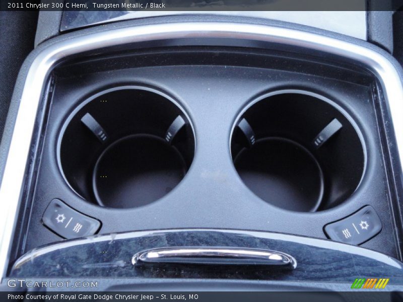 Tungsten Metallic / Black 2011 Chrysler 300 C Hemi