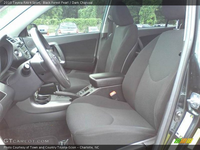 Black Forest Pearl / Dark Charcoal 2010 Toyota RAV4 Sport