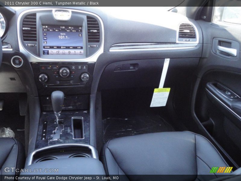 Tungsten Metallic / Black 2011 Chrysler 300 C Hemi