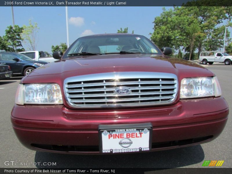 Dark Toreador Red Metallic / Light Camel 2006 Ford Crown Victoria LX
