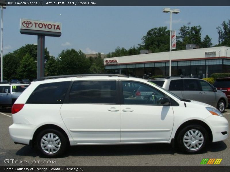 Arctic Frost Pearl / Stone Gray 2006 Toyota Sienna LE