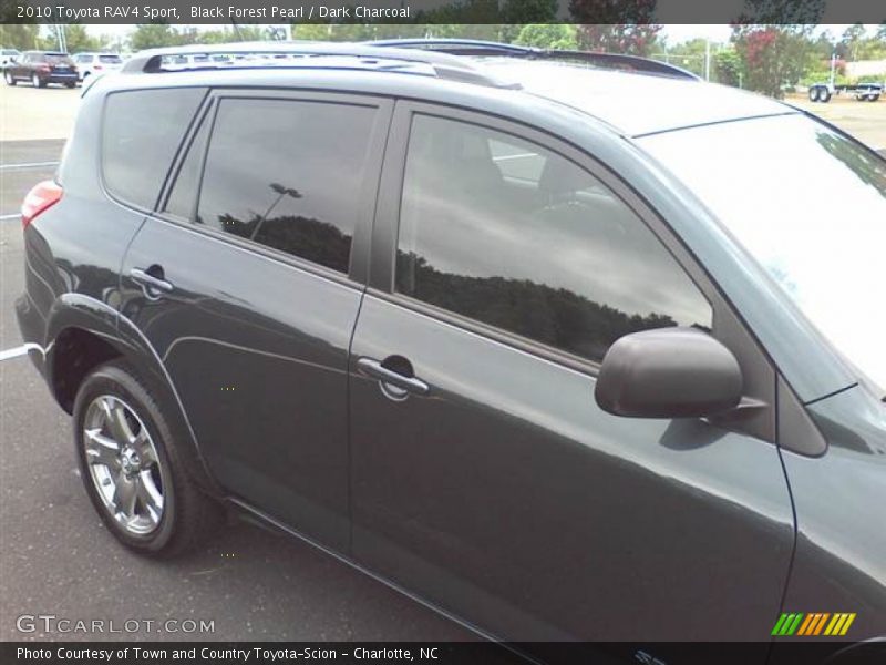 Black Forest Pearl / Dark Charcoal 2010 Toyota RAV4 Sport