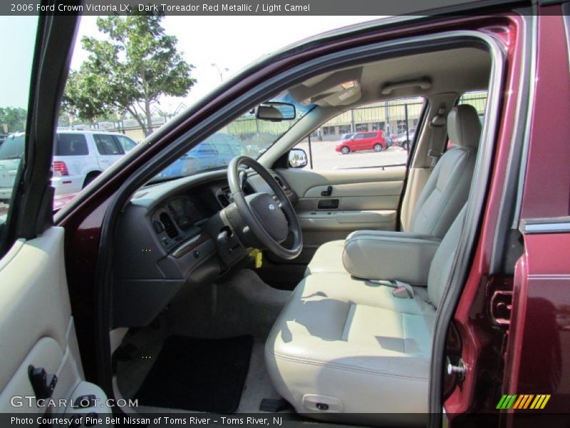 Dark Toreador Red Metallic / Light Camel 2006 Ford Crown Victoria LX