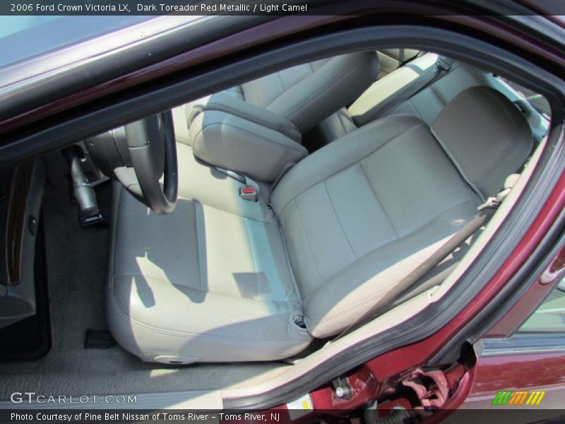 Dark Toreador Red Metallic / Light Camel 2006 Ford Crown Victoria LX