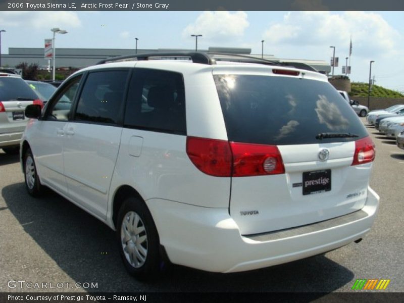 Arctic Frost Pearl / Stone Gray 2006 Toyota Sienna LE