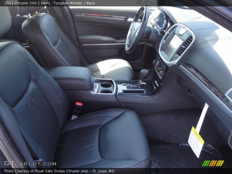 Tungsten Metallic / Black 2011 Chrysler 300 C Hemi