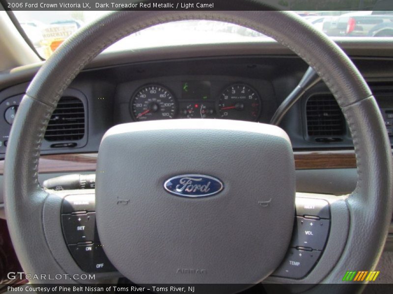 Dark Toreador Red Metallic / Light Camel 2006 Ford Crown Victoria LX