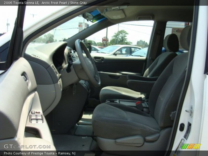 Arctic Frost Pearl / Stone Gray 2006 Toyota Sienna LE