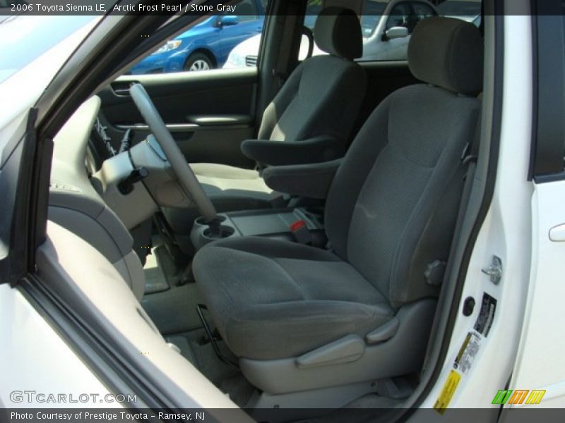 Arctic Frost Pearl / Stone Gray 2006 Toyota Sienna LE