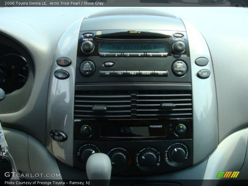 Arctic Frost Pearl / Stone Gray 2006 Toyota Sienna LE