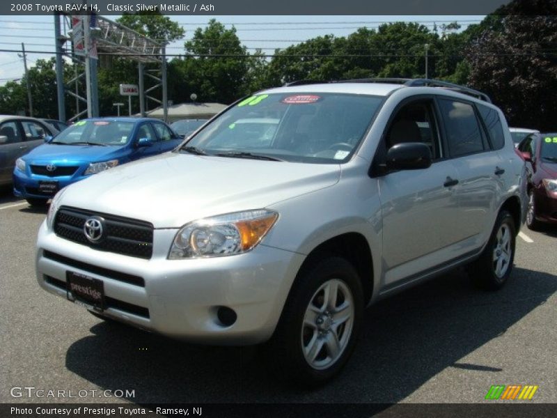 Classic Silver Metallic / Ash 2008 Toyota RAV4 I4