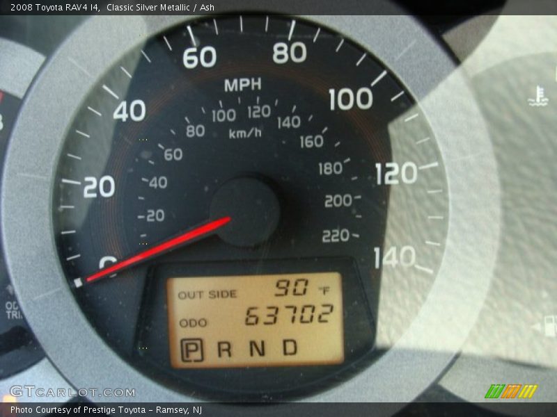 Classic Silver Metallic / Ash 2008 Toyota RAV4 I4