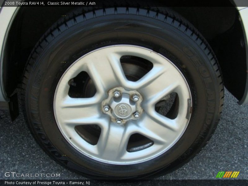 Classic Silver Metallic / Ash 2008 Toyota RAV4 I4