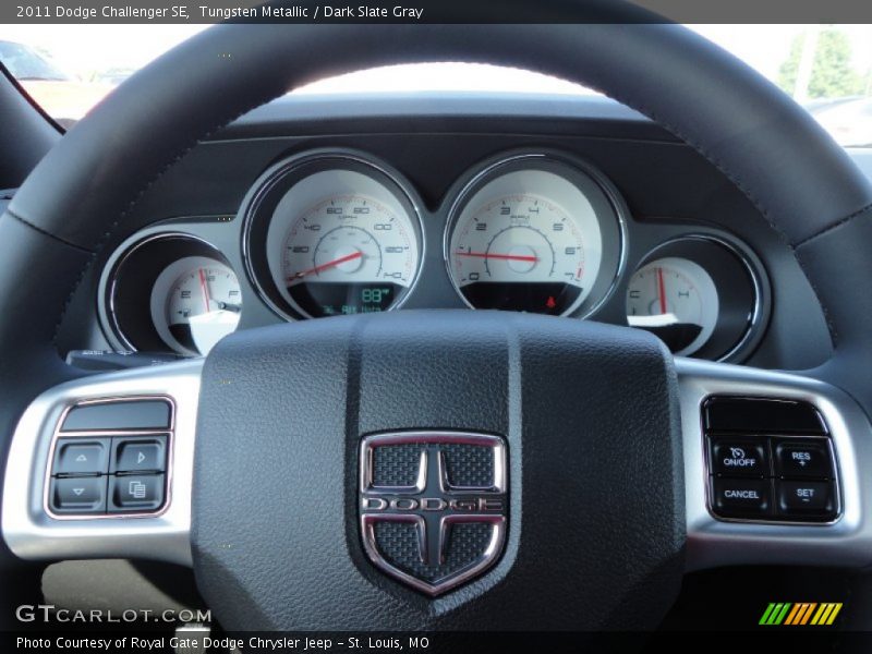 Tungsten Metallic / Dark Slate Gray 2011 Dodge Challenger SE