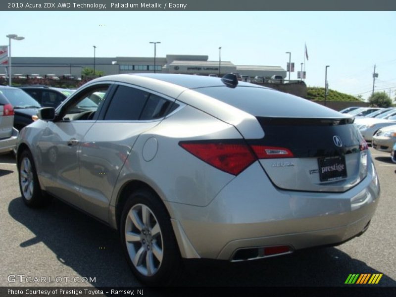 Palladium Metallic / Ebony 2010 Acura ZDX AWD Technology