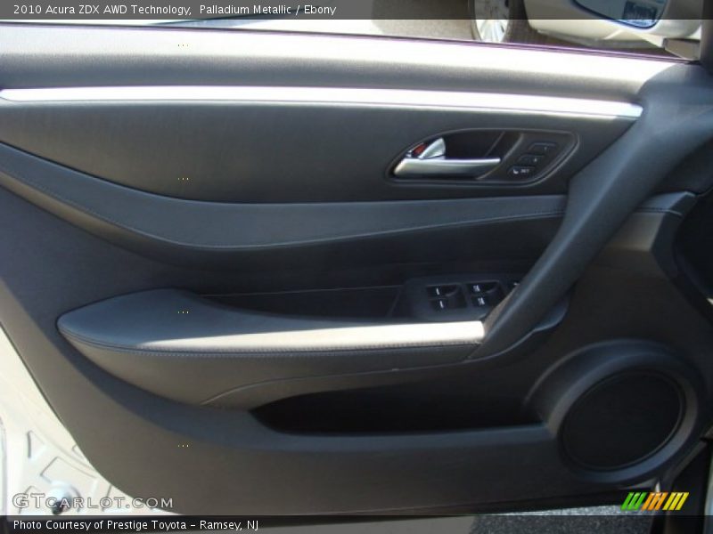 Palladium Metallic / Ebony 2010 Acura ZDX AWD Technology