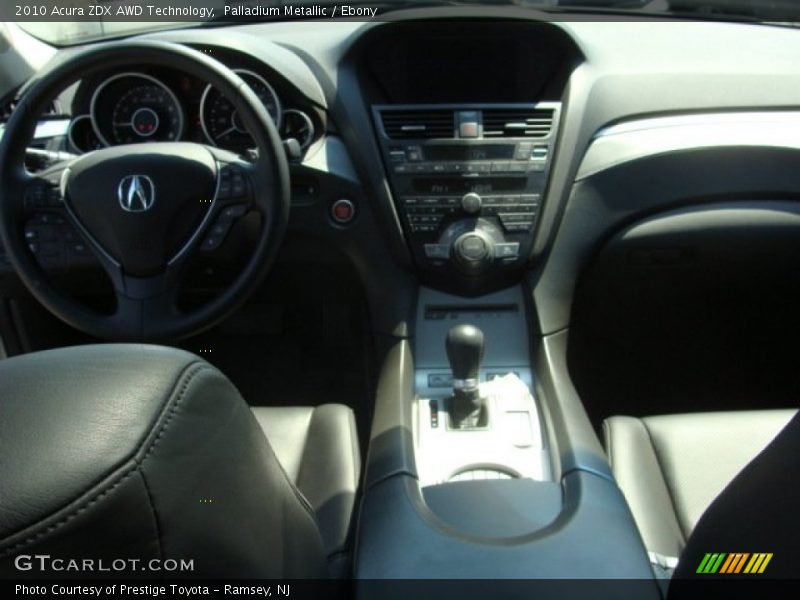 Palladium Metallic / Ebony 2010 Acura ZDX AWD Technology