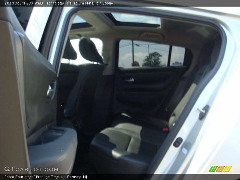 Palladium Metallic / Ebony 2010 Acura ZDX AWD Technology