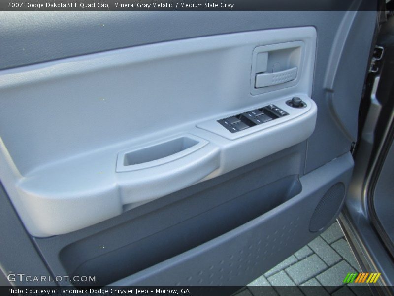 Mineral Gray Metallic / Medium Slate Gray 2007 Dodge Dakota SLT Quad Cab