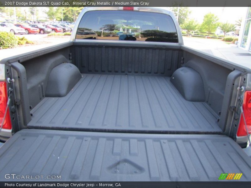 Mineral Gray Metallic / Medium Slate Gray 2007 Dodge Dakota SLT Quad Cab