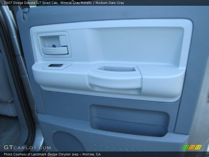 Mineral Gray Metallic / Medium Slate Gray 2007 Dodge Dakota SLT Quad Cab