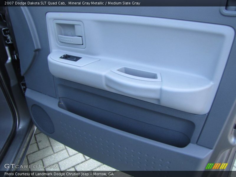 Mineral Gray Metallic / Medium Slate Gray 2007 Dodge Dakota SLT Quad Cab