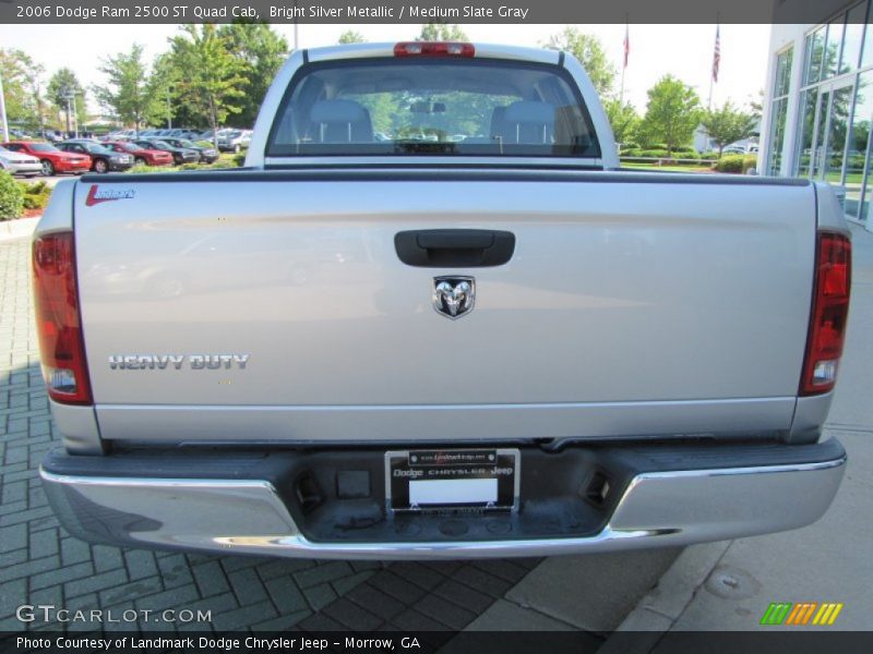 Bright Silver Metallic / Medium Slate Gray 2006 Dodge Ram 2500 ST Quad Cab