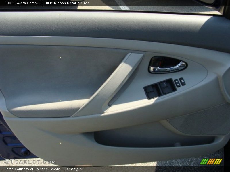 Blue Ribbon Metallic / Ash 2007 Toyota Camry LE