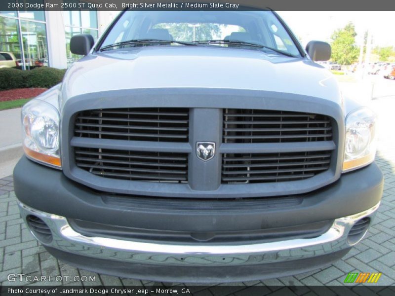 Bright Silver Metallic / Medium Slate Gray 2006 Dodge Ram 2500 ST Quad Cab