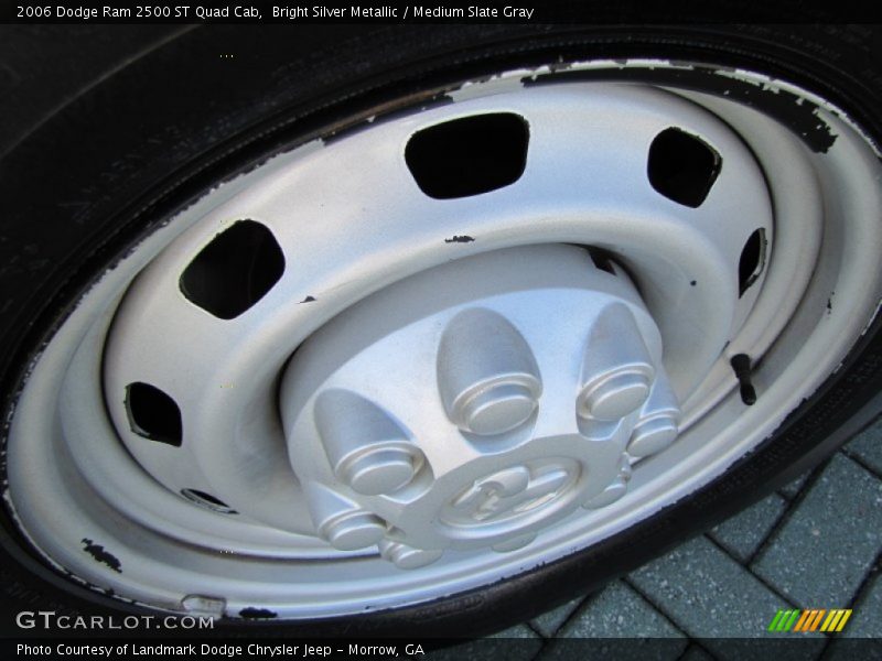 Bright Silver Metallic / Medium Slate Gray 2006 Dodge Ram 2500 ST Quad Cab