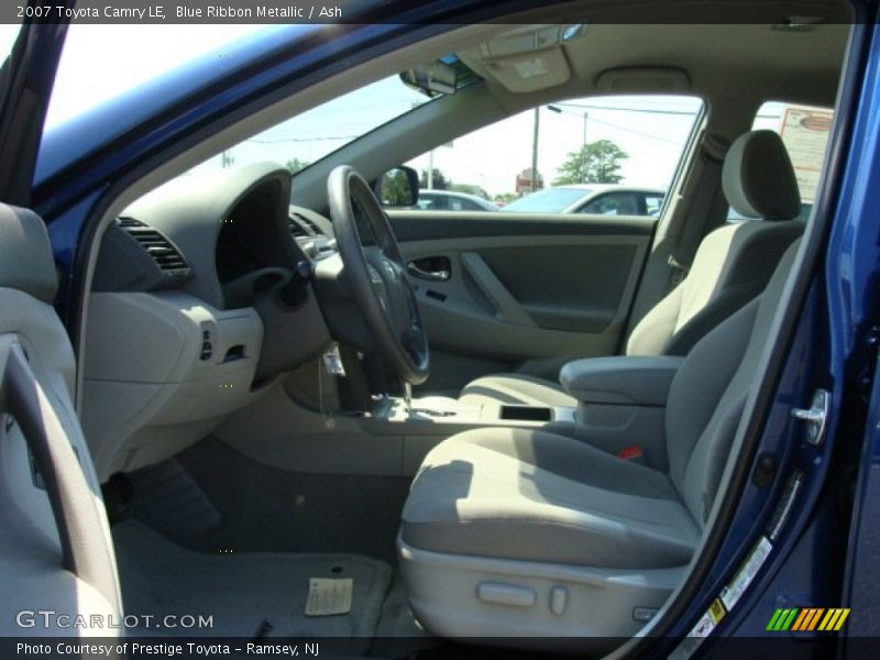 Blue Ribbon Metallic / Ash 2007 Toyota Camry LE