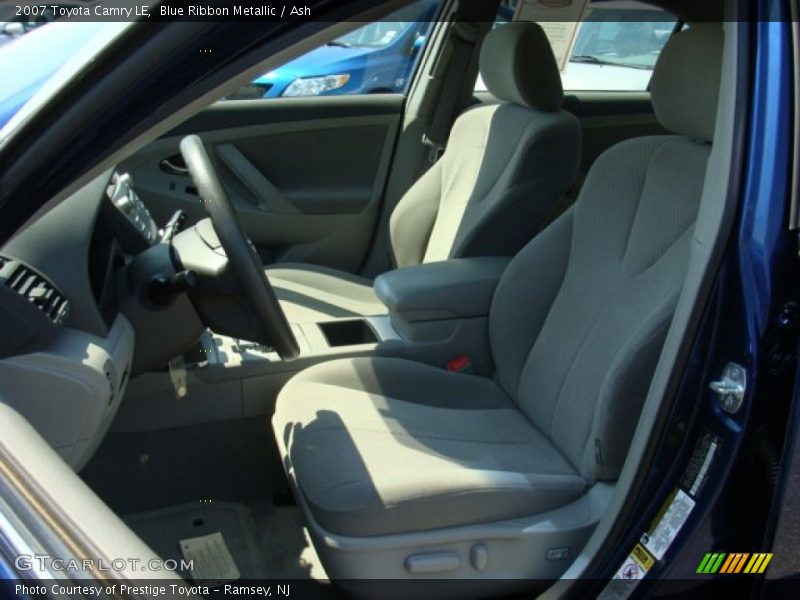 Blue Ribbon Metallic / Ash 2007 Toyota Camry LE