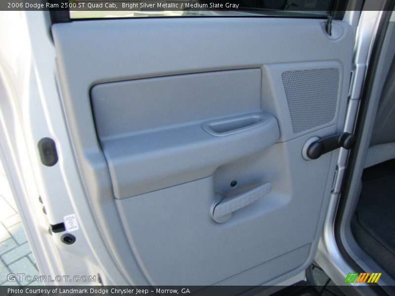 Bright Silver Metallic / Medium Slate Gray 2006 Dodge Ram 2500 ST Quad Cab