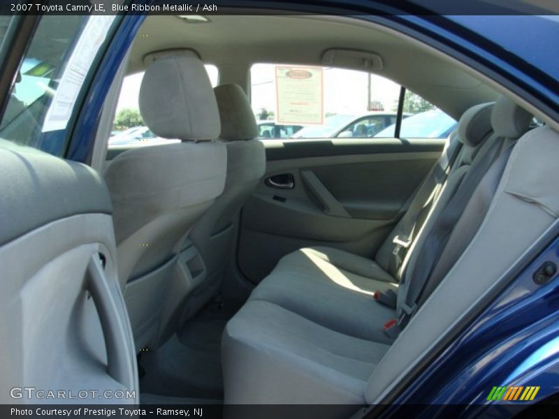 Blue Ribbon Metallic / Ash 2007 Toyota Camry LE