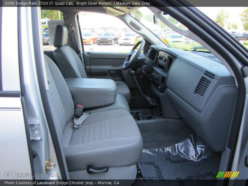 Bright Silver Metallic / Medium Slate Gray 2006 Dodge Ram 2500 ST Quad Cab