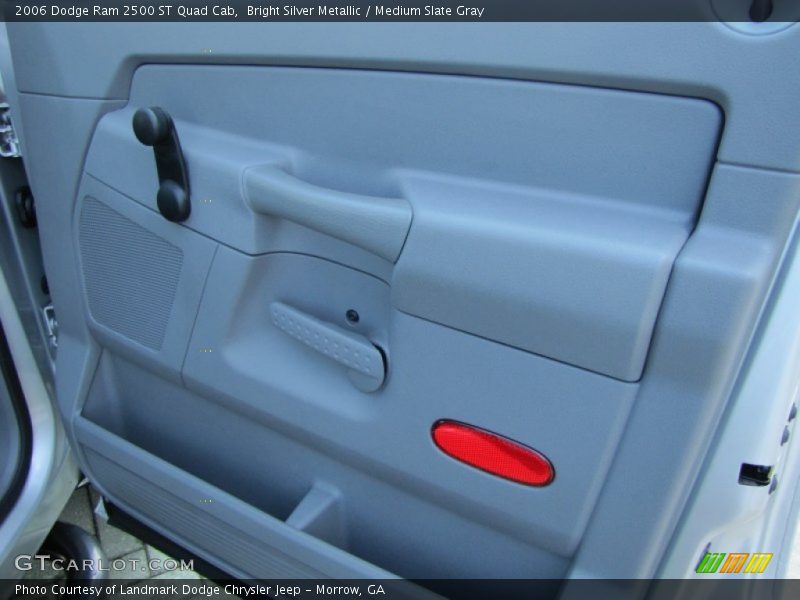 Bright Silver Metallic / Medium Slate Gray 2006 Dodge Ram 2500 ST Quad Cab