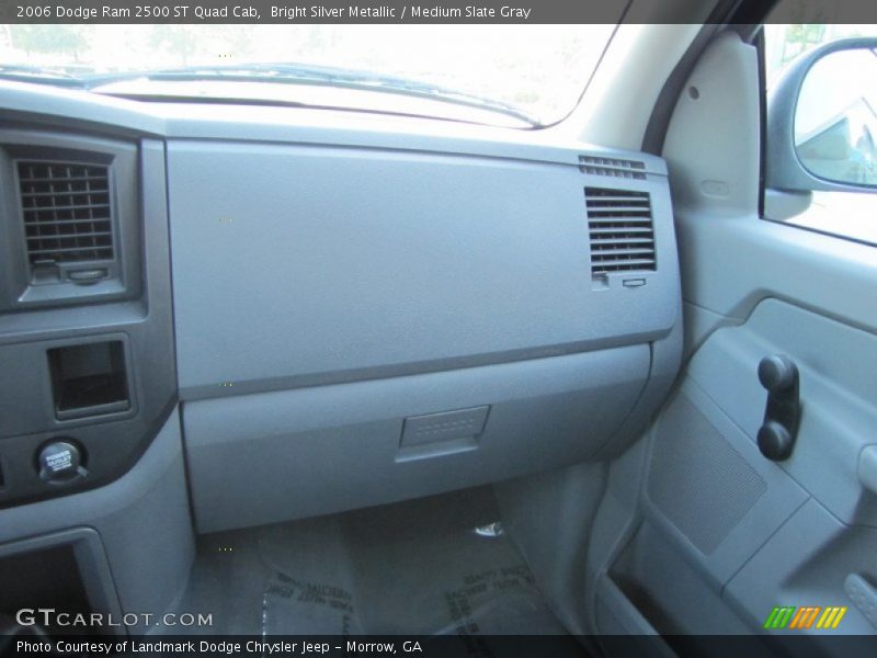 Bright Silver Metallic / Medium Slate Gray 2006 Dodge Ram 2500 ST Quad Cab