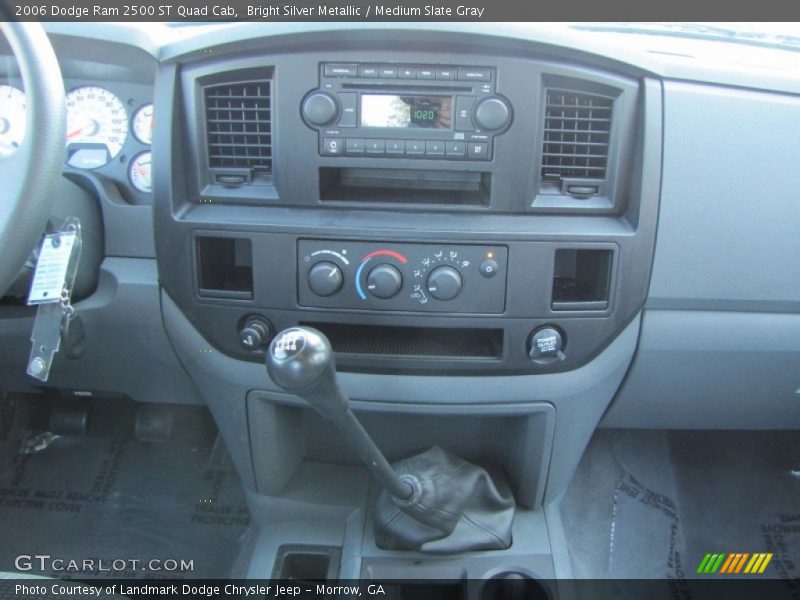 Controls of 2006 Ram 2500 ST Quad Cab