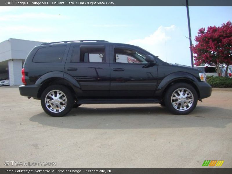 Brilliant Black / Dark/Light Slate Gray 2008 Dodge Durango SXT