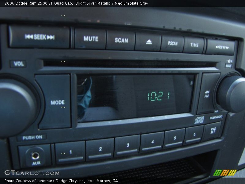 Controls of 2006 Ram 2500 ST Quad Cab