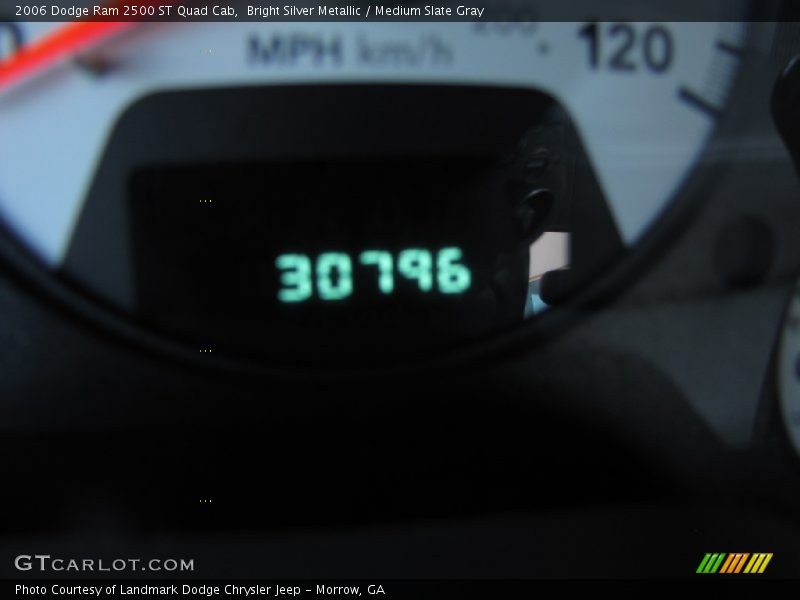 Bright Silver Metallic / Medium Slate Gray 2006 Dodge Ram 2500 ST Quad Cab