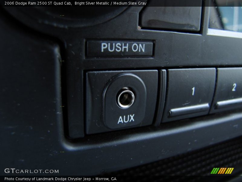 Bright Silver Metallic / Medium Slate Gray 2006 Dodge Ram 2500 ST Quad Cab