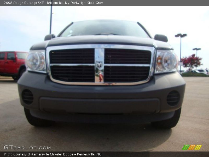 Brilliant Black / Dark/Light Slate Gray 2008 Dodge Durango SXT