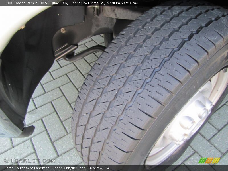 Bright Silver Metallic / Medium Slate Gray 2006 Dodge Ram 2500 ST Quad Cab