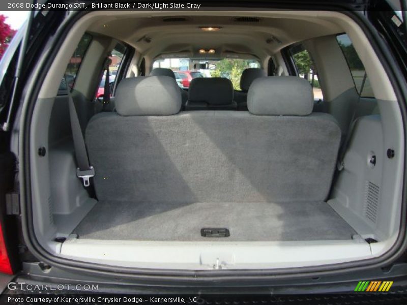 Brilliant Black / Dark/Light Slate Gray 2008 Dodge Durango SXT