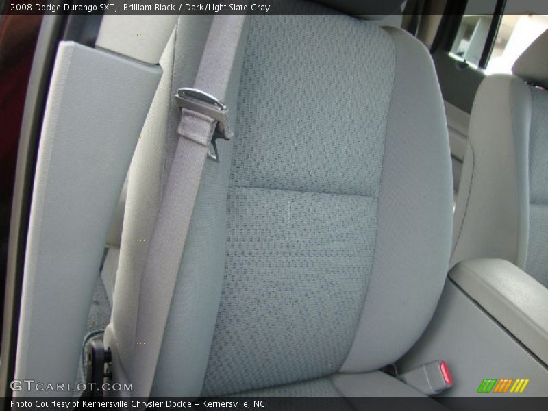 Brilliant Black / Dark/Light Slate Gray 2008 Dodge Durango SXT